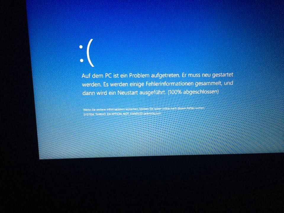 Laptop fährt ständig von allein runter. Fehlerinformationen werden ...