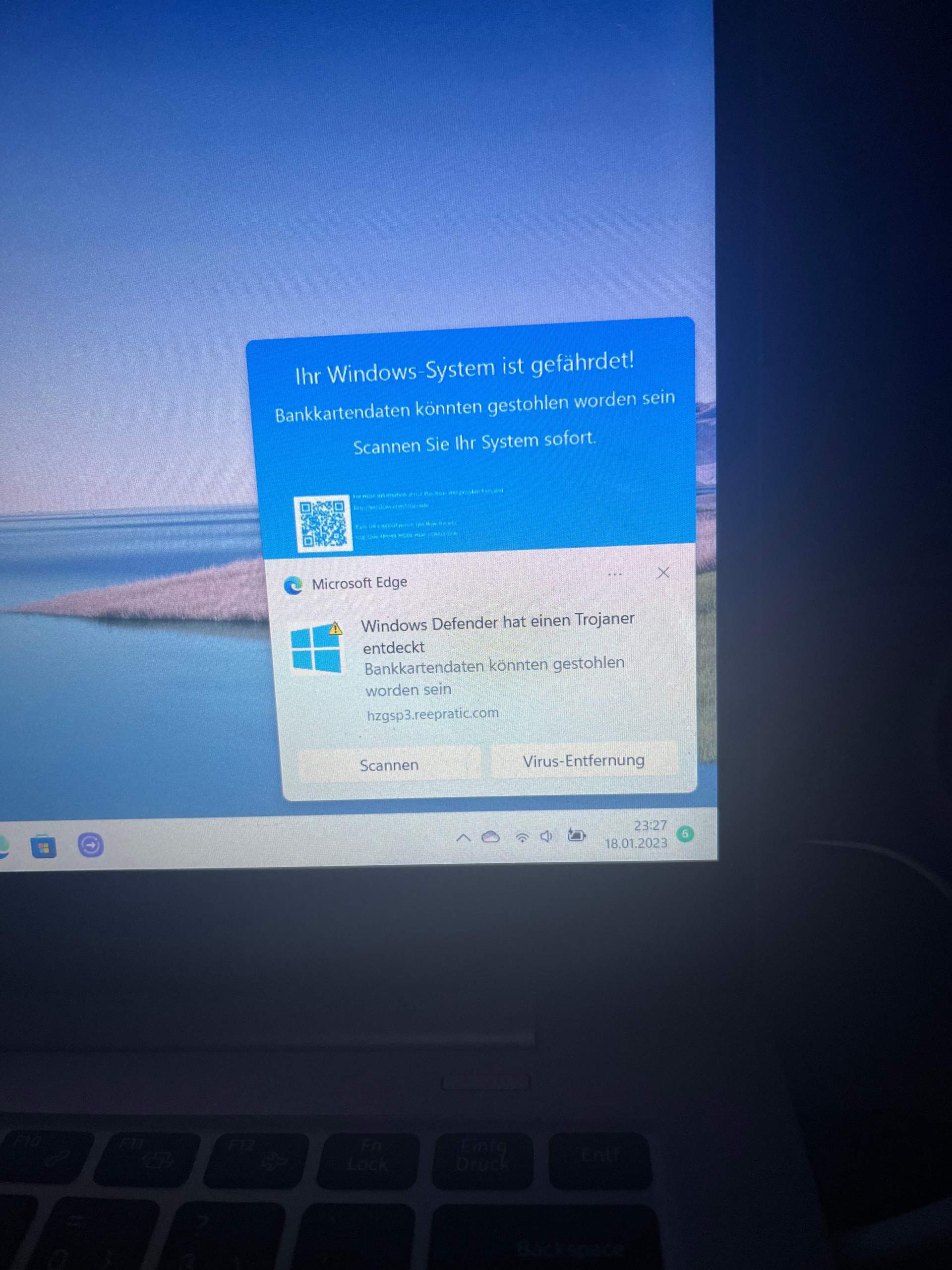 Laptop findet Trojaner nicht? (Windows, Virus, Antivirus)