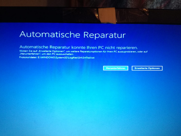 Laptop geht nicht mehr richtig an (Fehlermeldung)? (Computer)