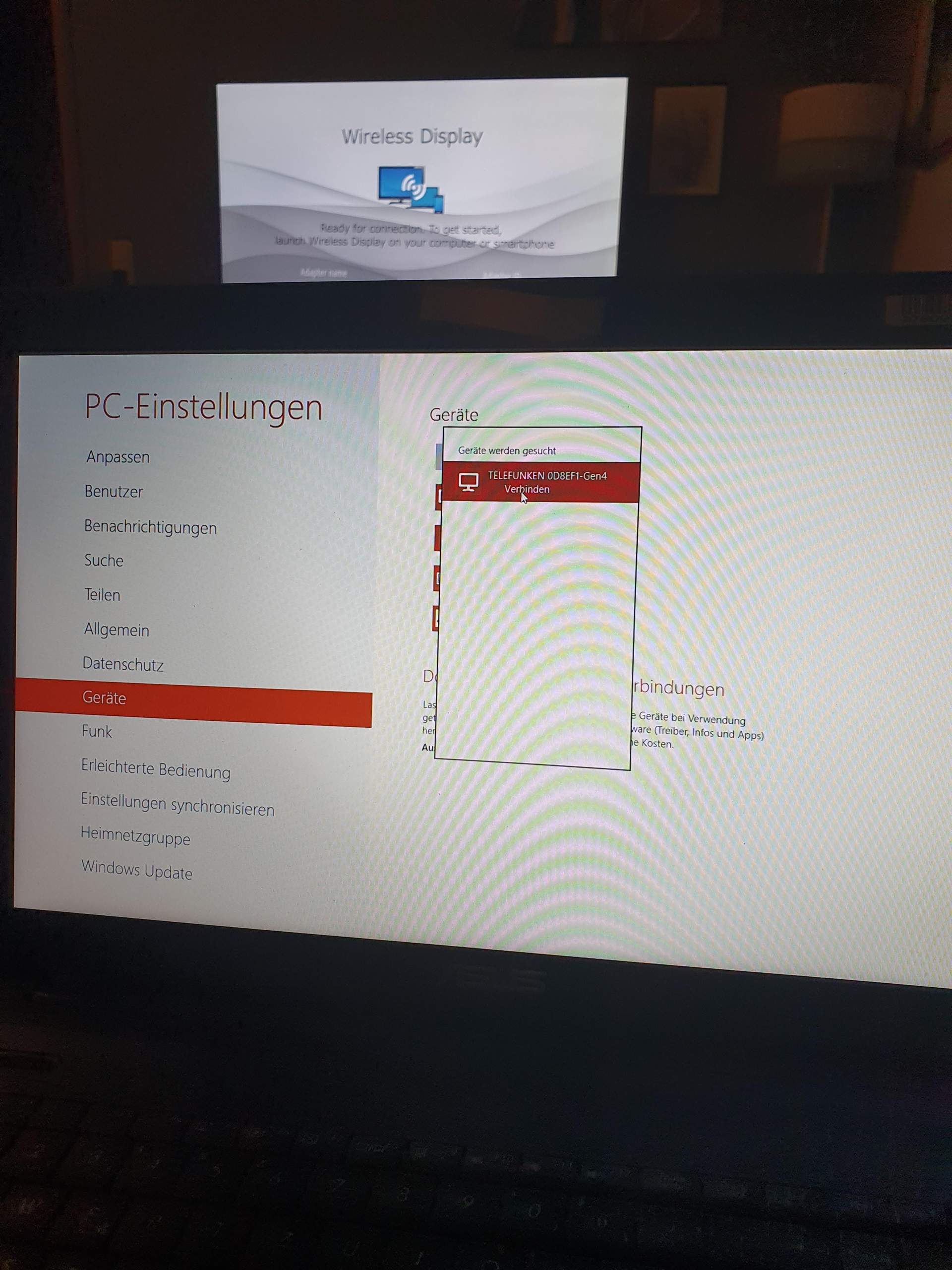 Laptop mit Fernseher über WLAN verbinden? (IT, Streaming)
