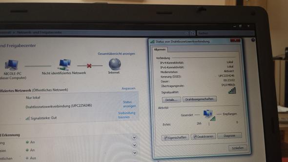 Stellt keine Verbindung zum Internet her, aber ist da. - (Computer, Internet, WLAN)