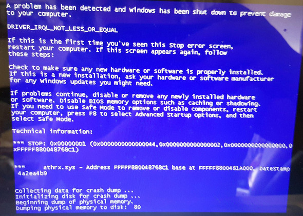 Bluescreen - (Computer, Technik)