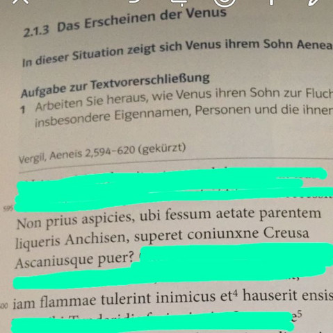 ..... - (Schule, Sprache, Latein)