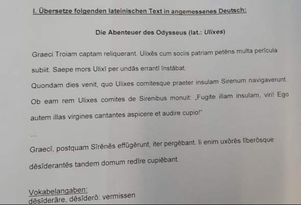 Latein Text übersetzen? (Schule, Sprache, Hausaufgaben)