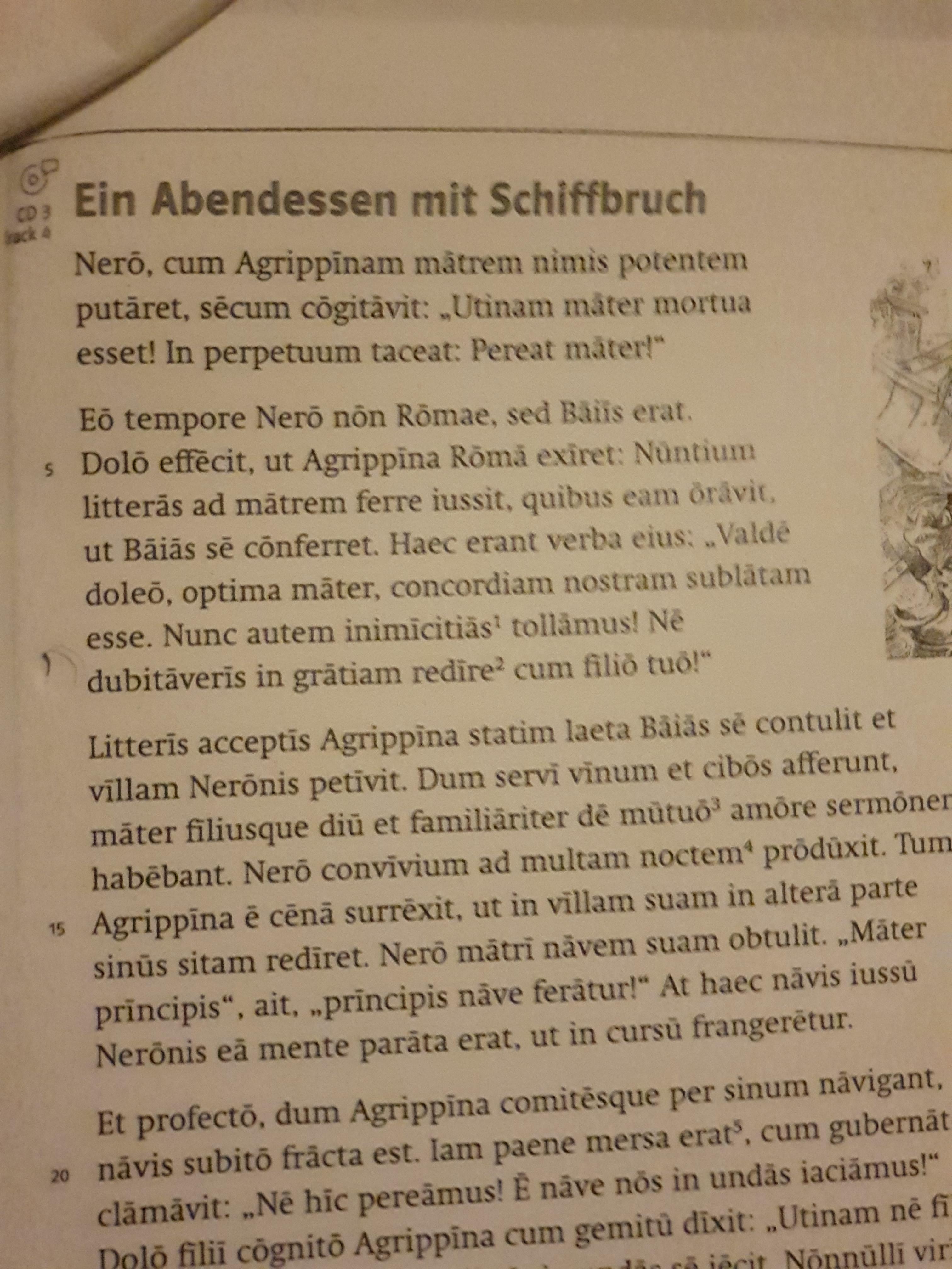 Latein Übersetzung zeile 1-10? (Schule, Sprache, Antike)