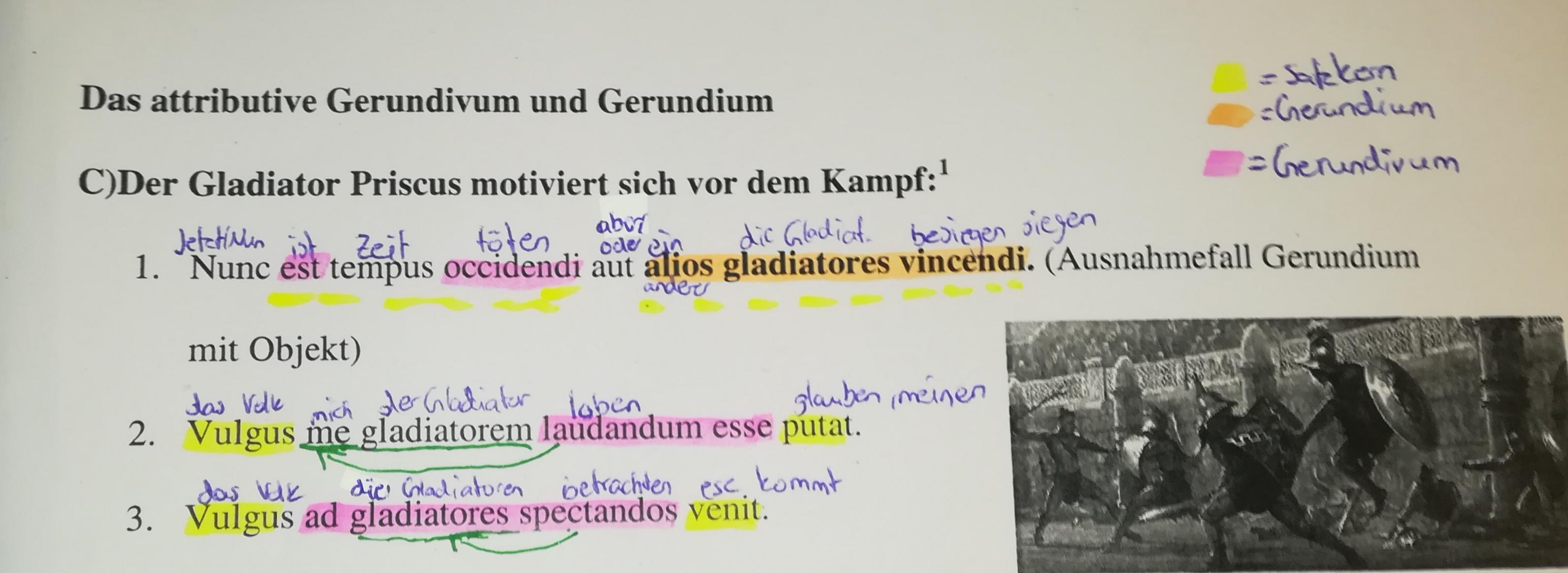 Latein Ubersetzung Gerundium Und Gerundivum Sprache