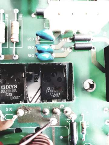 Laufband Transistor defekt, welchen Ersatz nehmen?