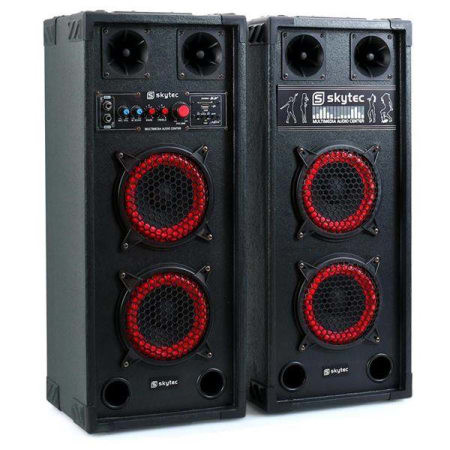 *Vorhandenes Soundsystem (Skytec SPB-26 Aktiv Passiv Boxen Set 600) - (Technik, Lautsprecher, HiFi)