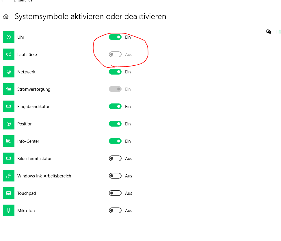 Lautstarkesymbol Windows 10 Lasst Sich Nicht Aktivieren Computer