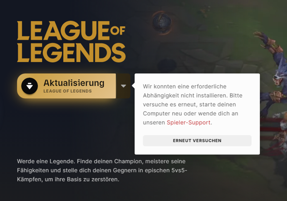 League of Legends Bug? (PC, Riot Games)