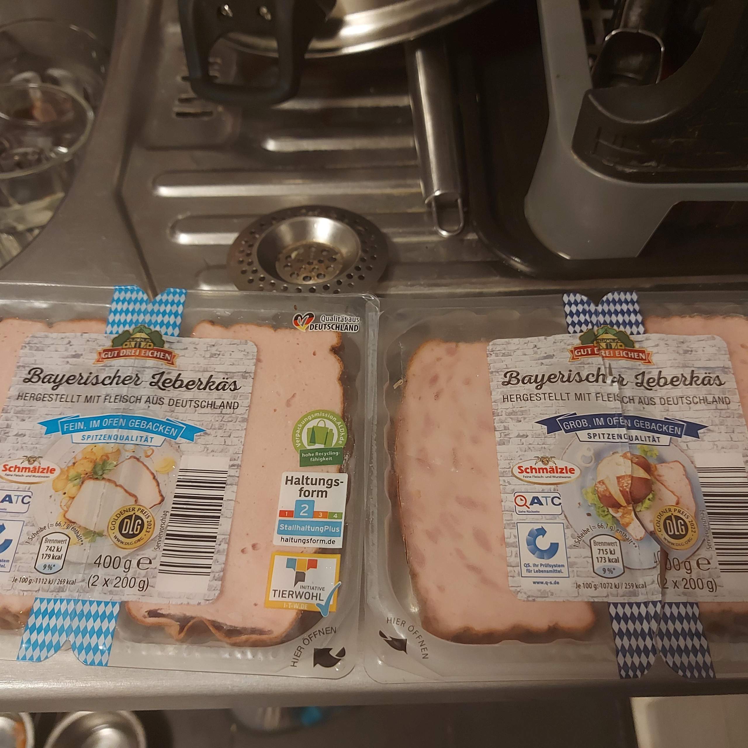 Leberkäse Fein und Grob unterschied? (Fleisch, Geschmack)