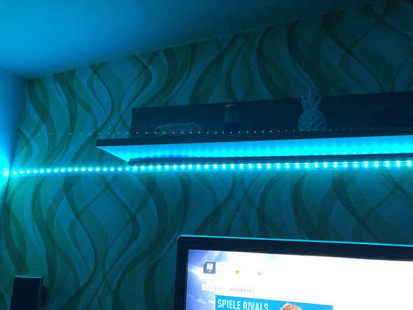 led kette an wand anbringen technik technologie elektrotechnik