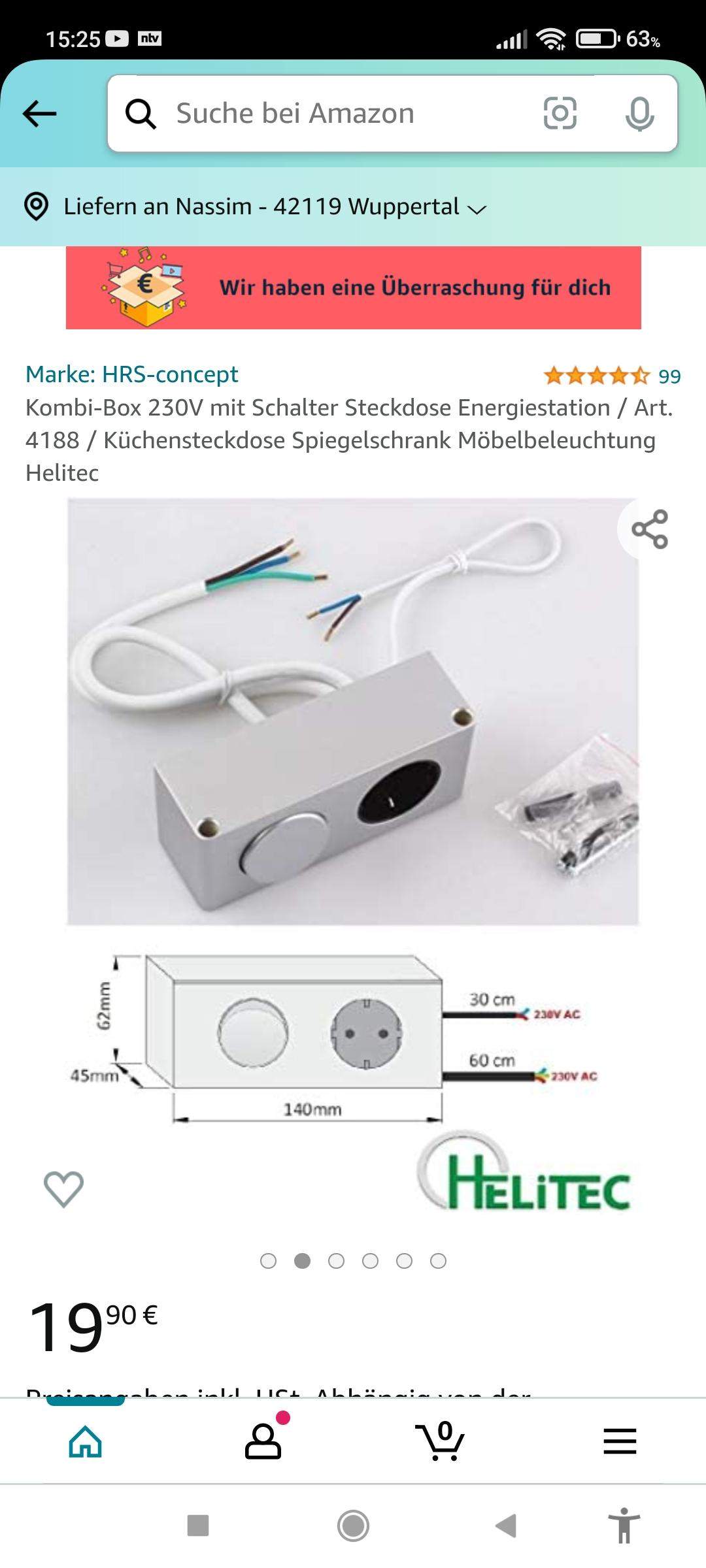 Led Spiegelleuchte im Bad Steckdose anschließen? (Kabel, Licht, Lampe)