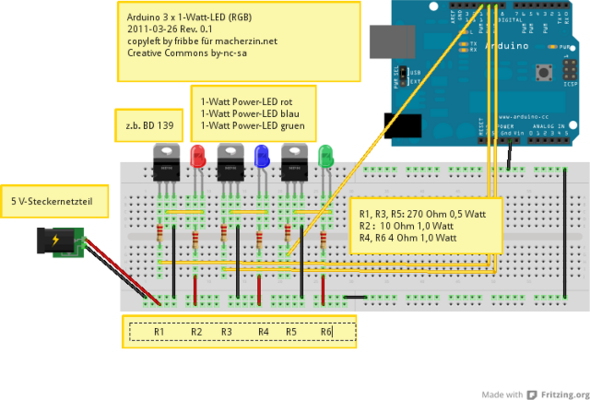 LED-Steuerung - was mach ich falsch? (Technik, Elektronik, Elektrotechnik)