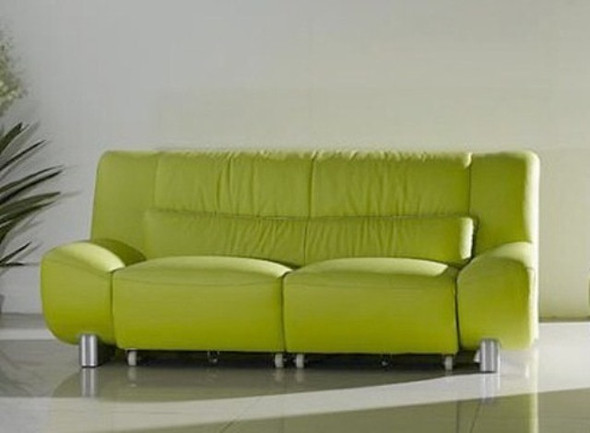 grün - (Leder, Sofa, Couch)