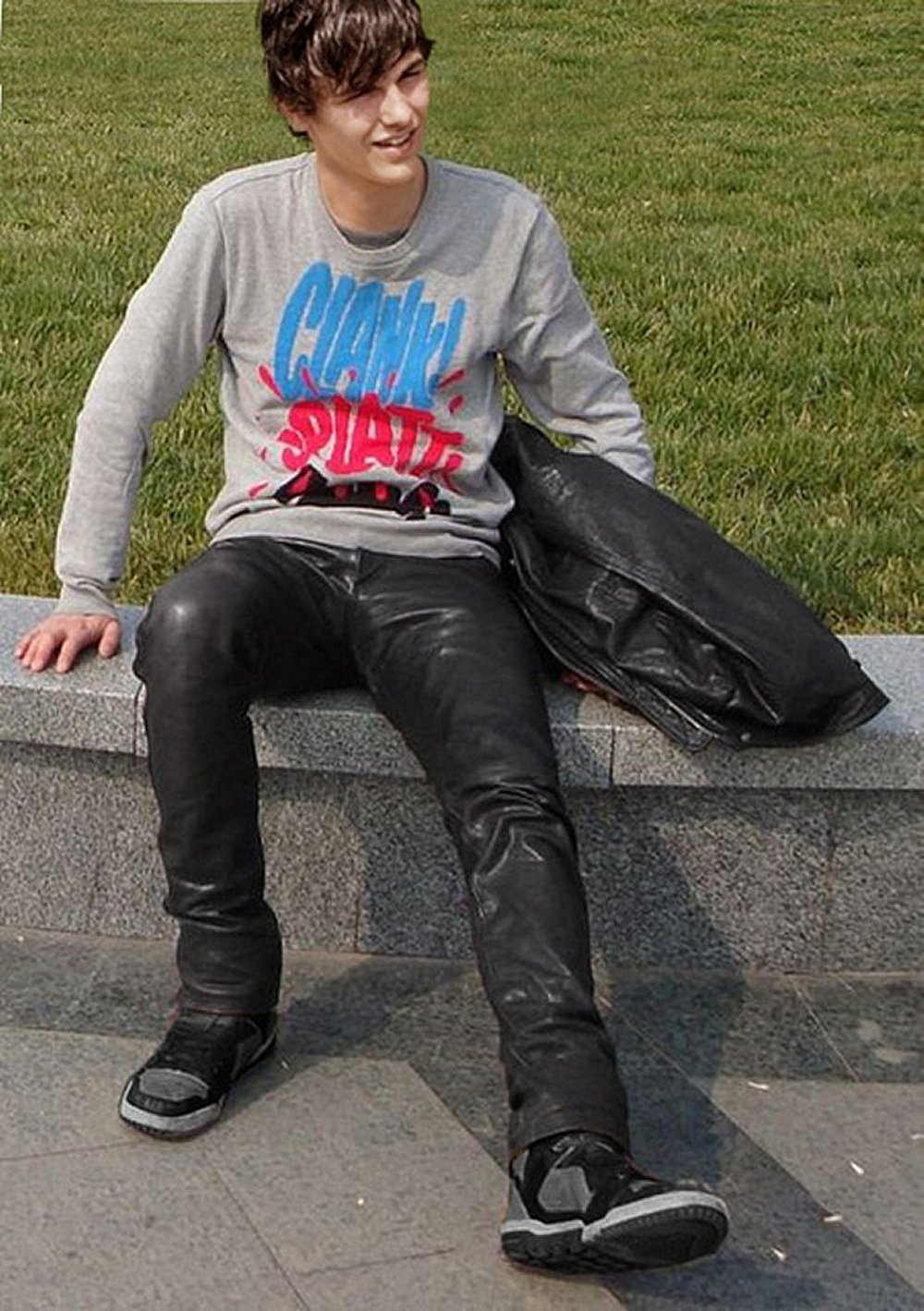 lederjeans tragen herren lederjeans tragen herren