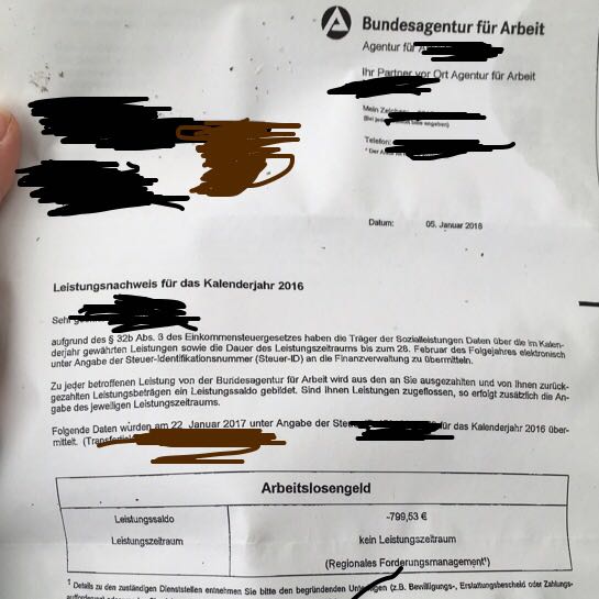 Leistungsbescheid Mit Minus Obwohl Gar Keine Leistung Bezogen Wurde Und Man Nicht Beim Arbeitsamt Gemeldet War Recht