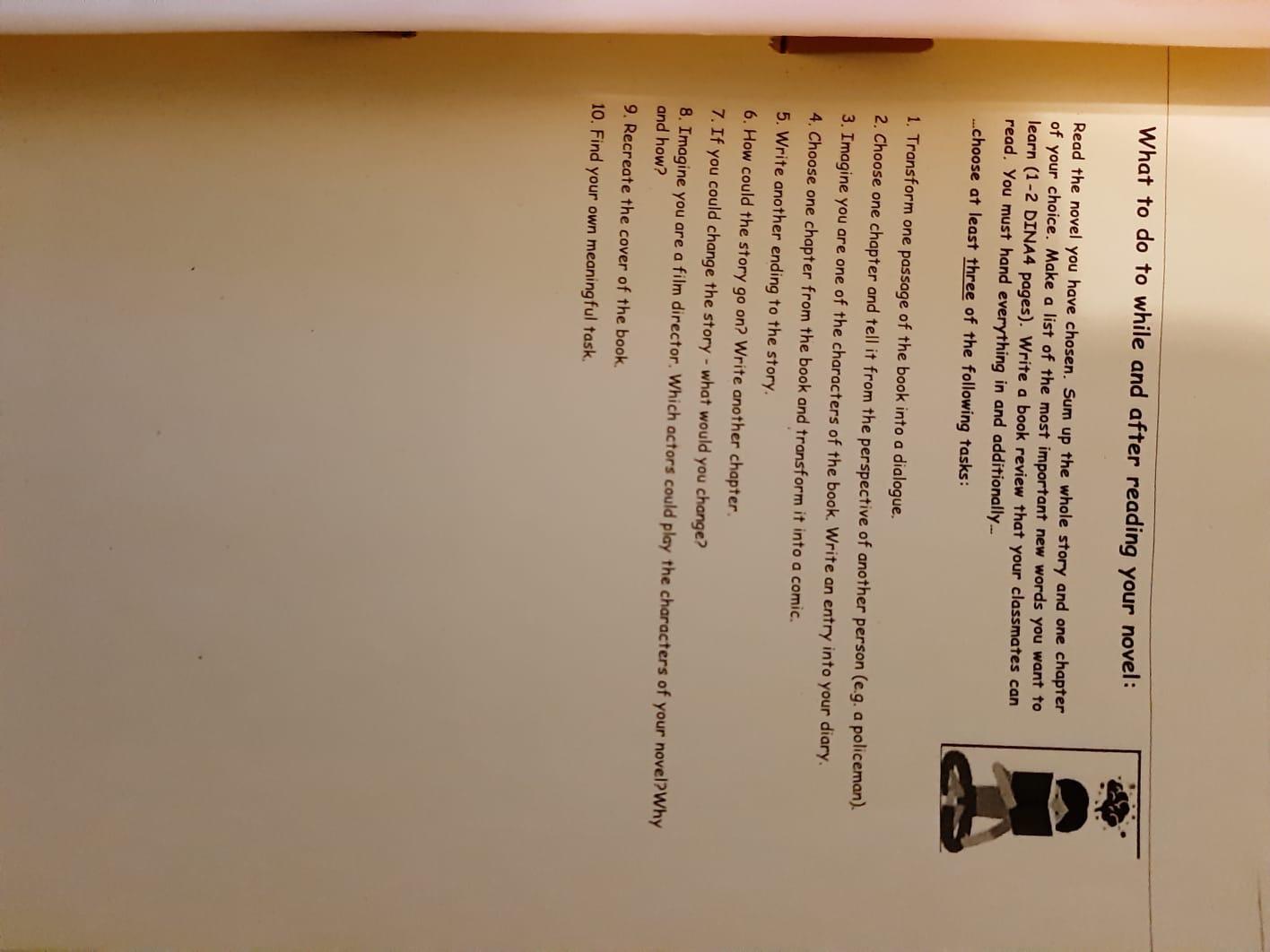 Lesetagebuch Ich Bin Uberfordert Schule