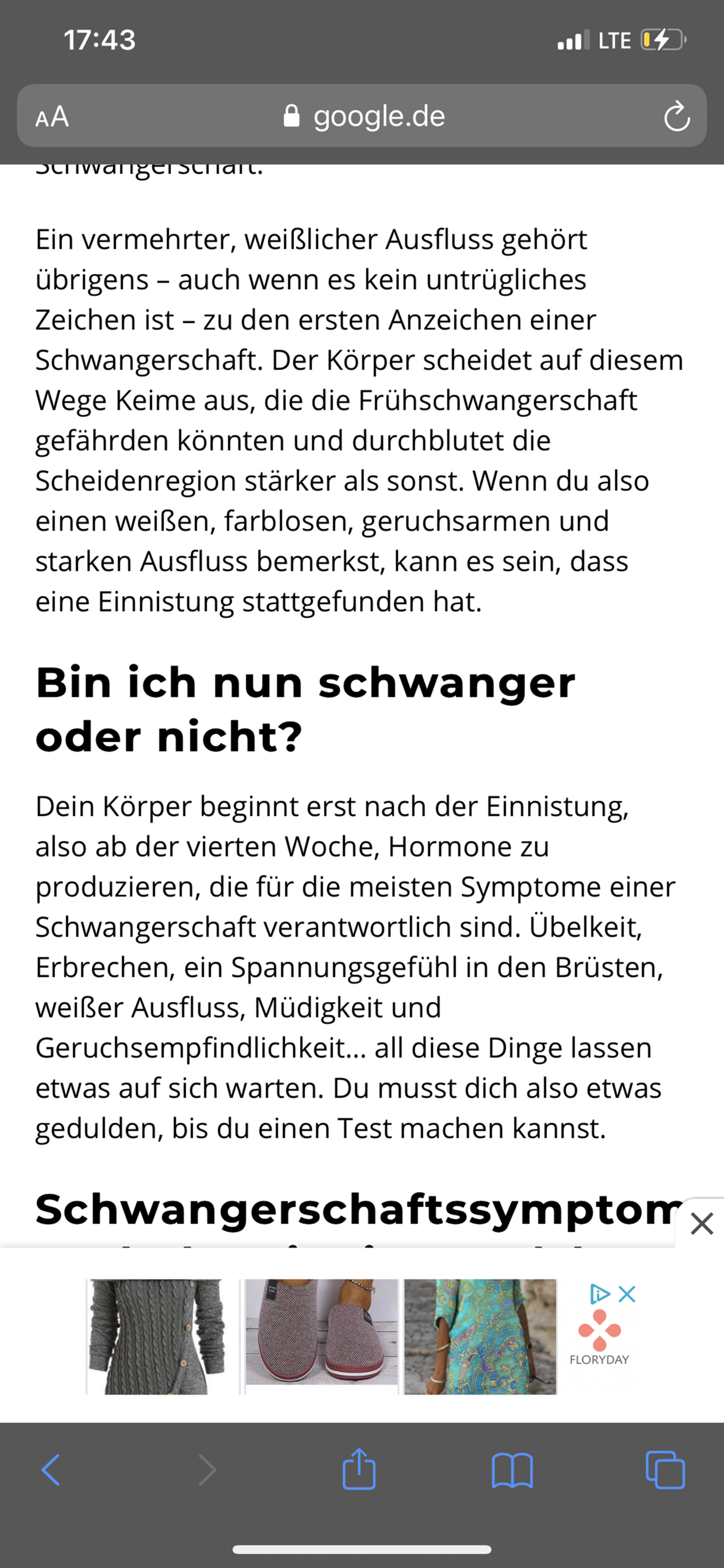 Leute bin Ich schwanger, weislicher Ausfluss? (Schwangerschaft)