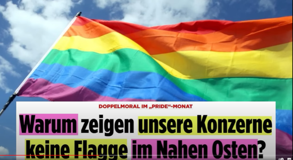 [LGBTQ+] Warum werden im nahen Osten keine Regenbogenflaggen von unseren Konzernen gezeigt?