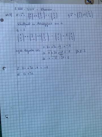 LGS lösen mit Gaußverfahren(Stufenform), aber mit zusätzlicher ...
