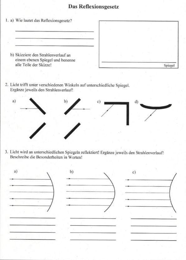 Licht und Schatten? (Schule, Physik, Optik)