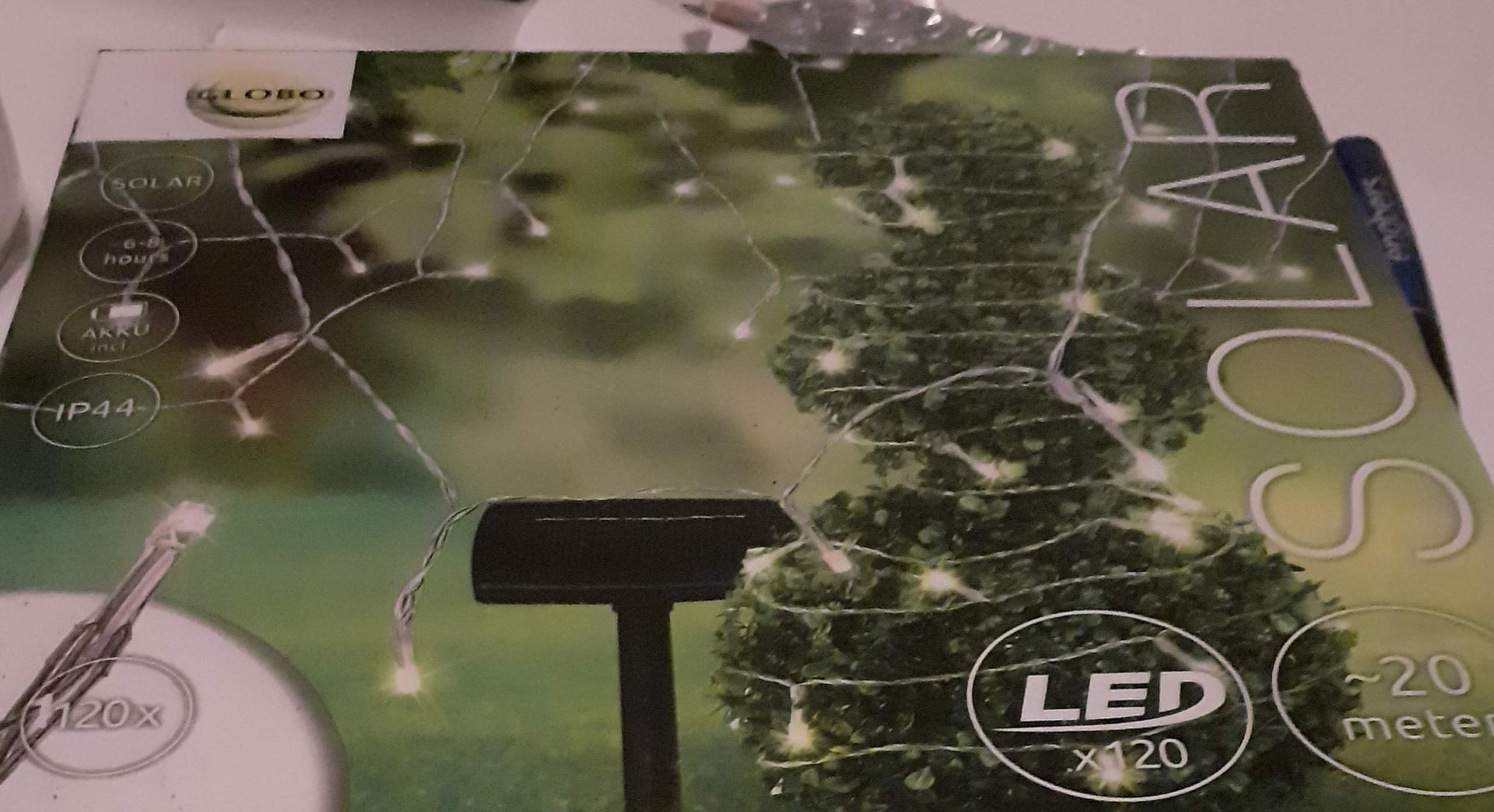 Lichterkette leuchtet zu kurz? (Elektronik, Akku, LED)