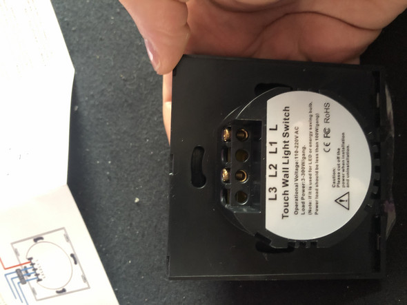 Lichtschalter anschliessen L2 und L? (Technik, Elektrik)