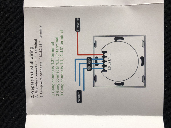 Lichtschalter anschliessen L2 und L? (Technik, Elektrik)