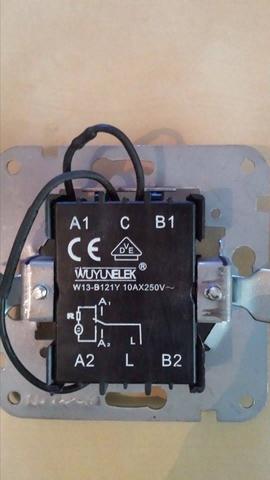 Neuer Schalter für das BAD (UNTEN) - (Strom, LED, wechseln)
