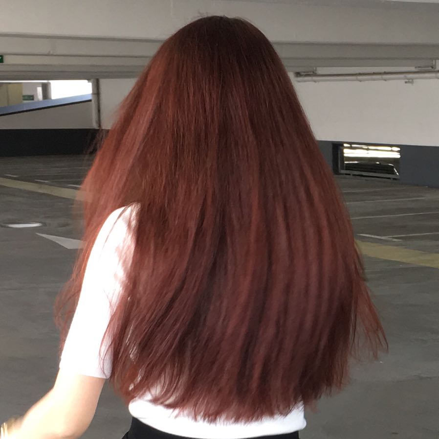 Lila Haare ohne blondieren....Angst? (Friseur)