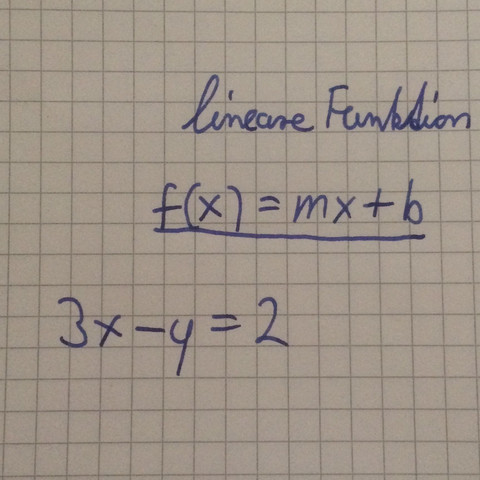 Lineare Funktion  - (Mathematik, Funktion, Gleichungen)