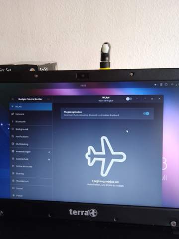 Linux Flugzeugmodus ausschalten geht nicht?