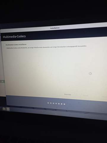 Linux Mint Installation hängt?