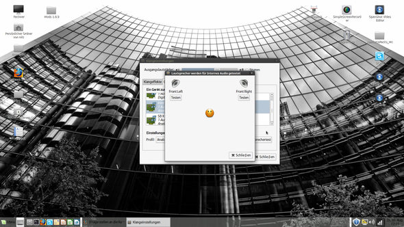 Lautsprechertest (3) - (PC, Fehler, Linux)