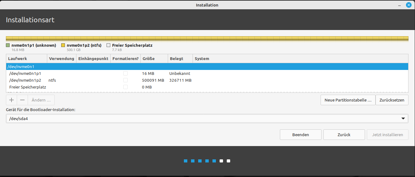 Linux Mint neben Windows installieren? (PC, Festplatte, IT)