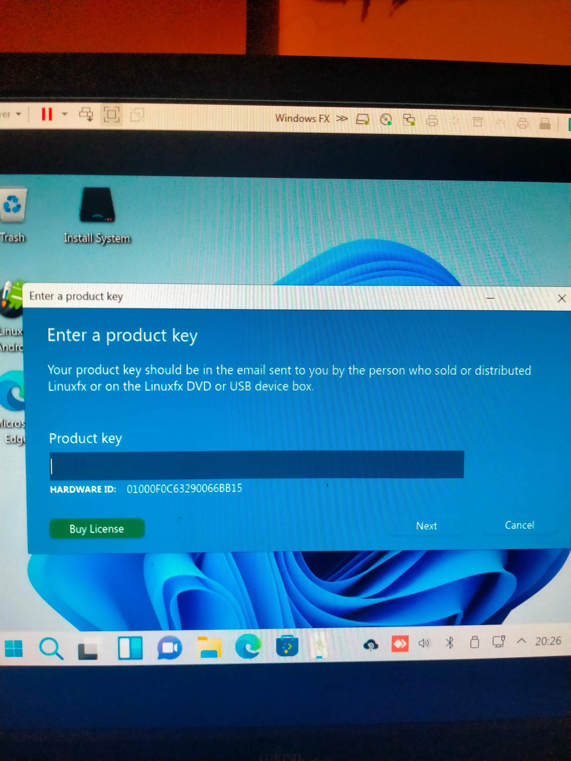 Linux Windows 11 Key? (Computer)