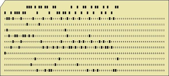 Lochkarten lesen! (Computer)