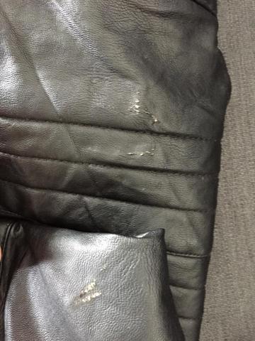 Lederjacke reparieren Reparieren