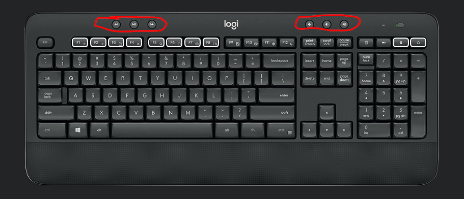 Logitech Multimedia Tasten funktionieren nicht mehr? (Computer, Technik ...