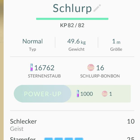 Schlurp lvl 472 - (Pokemon, pokemongo, Schlurp)
