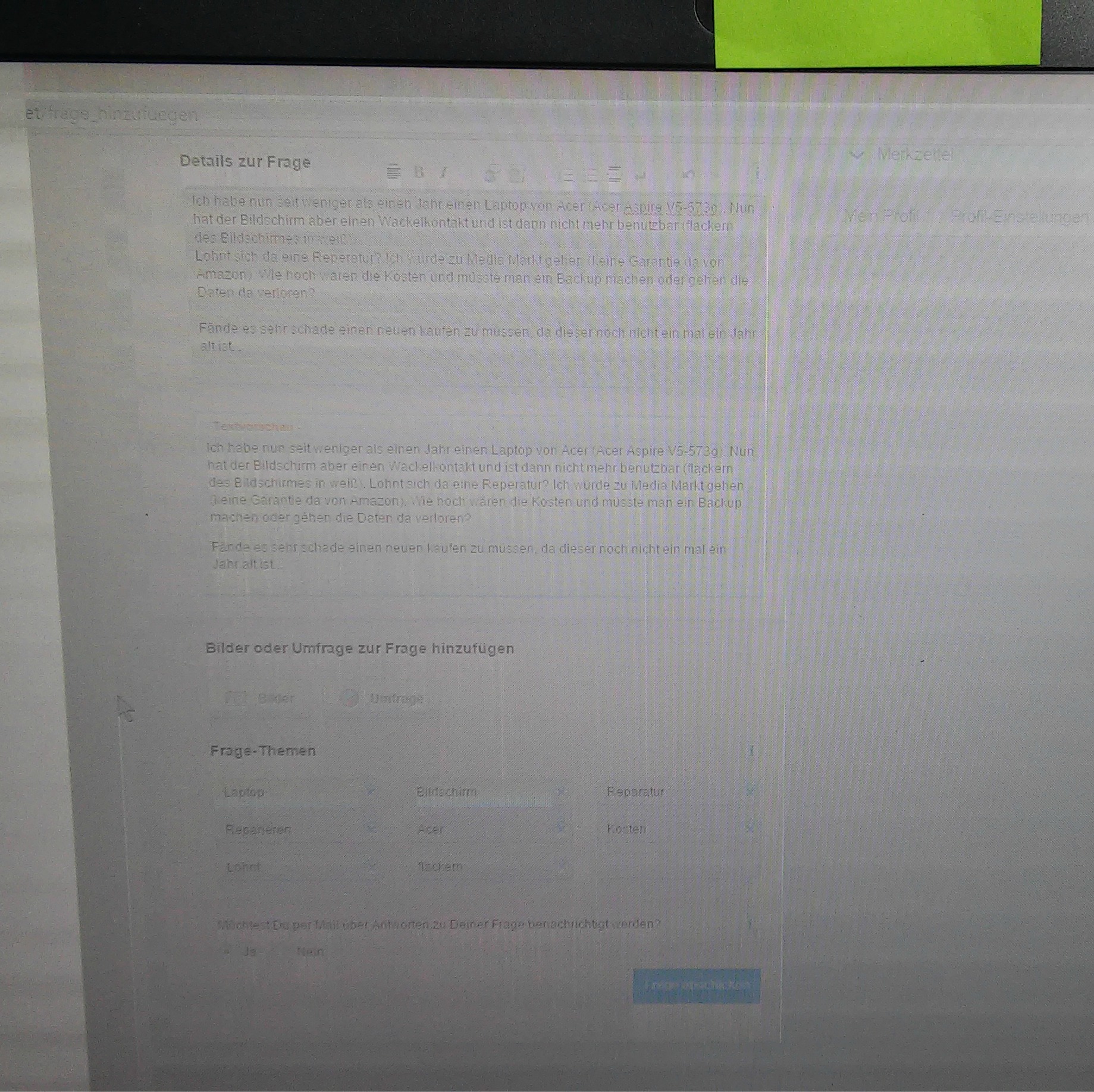 Lohnt Es Sich Den Laptop Bildschirm Reparieren Lassen Kosten