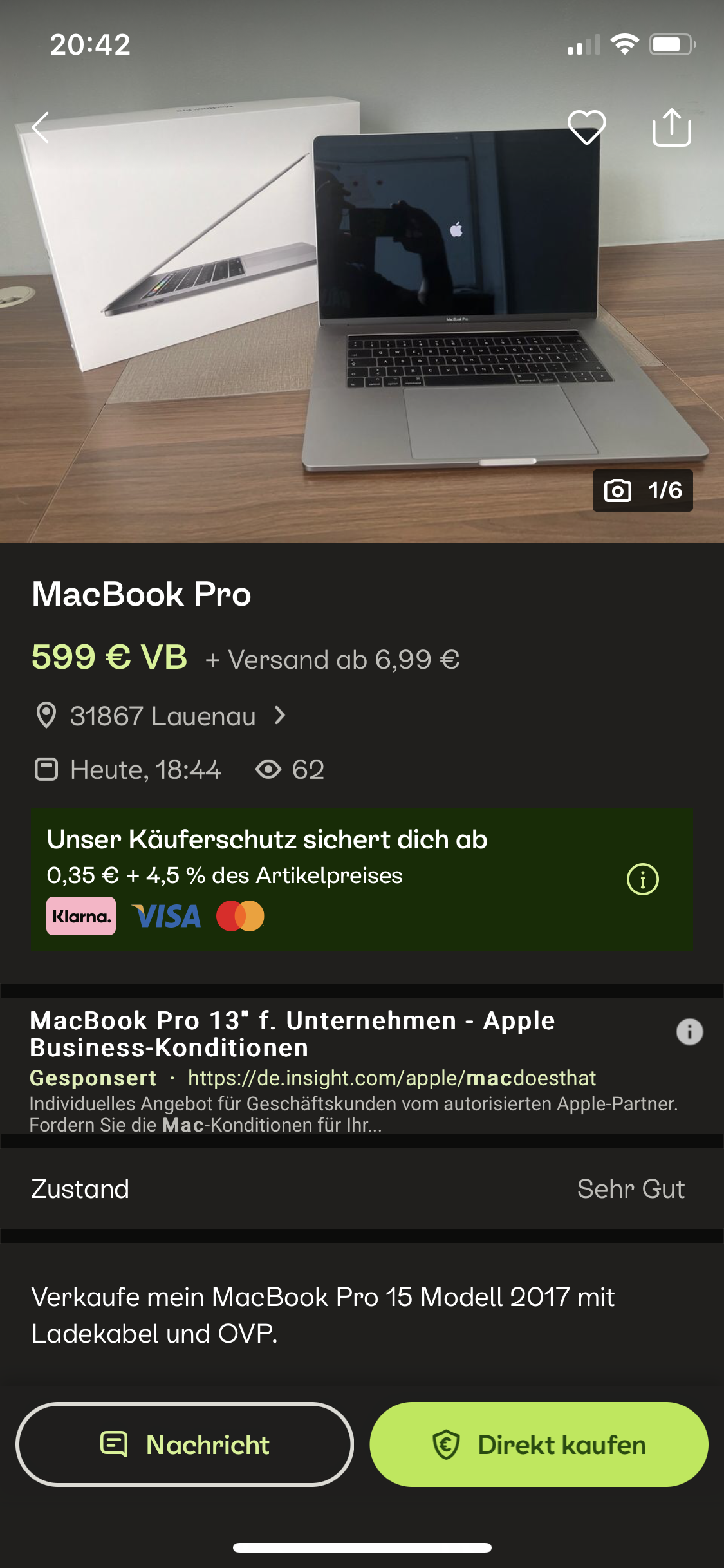 Lohnt es sich ein MacBook von 2017 zu kaufen? (Apple, Laptop, MacBook Pro)