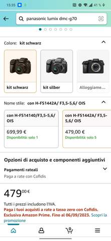 Lohnt sich diese Kamera mit Objektiv für 479€?