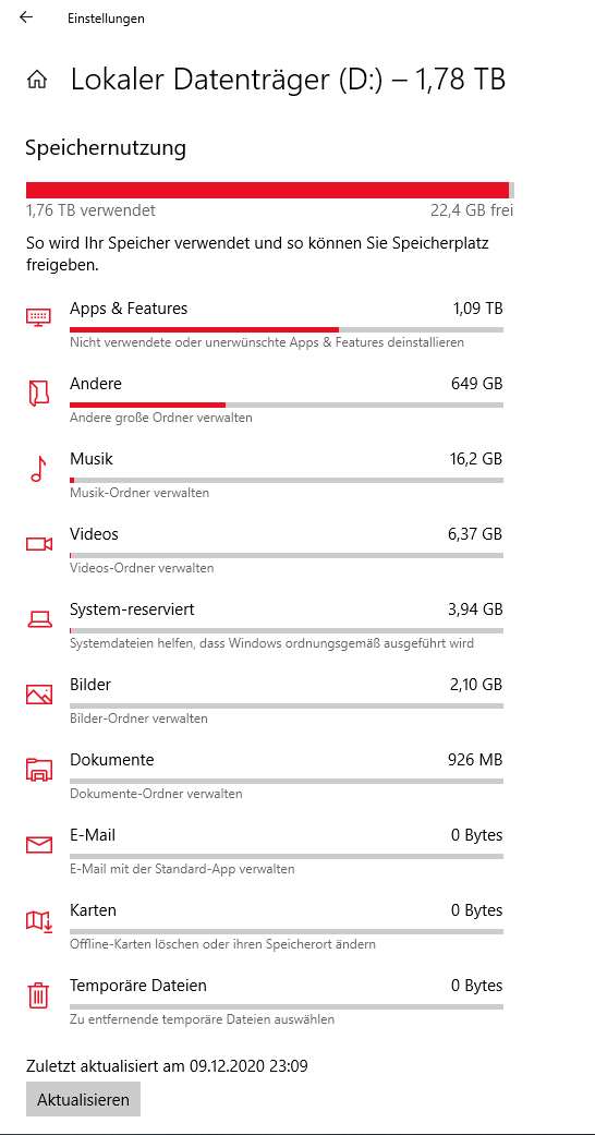 Lokaler Datenträger D Lokaler Datenträger D