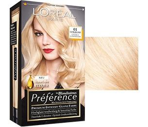 loreal preference haare friseur farben