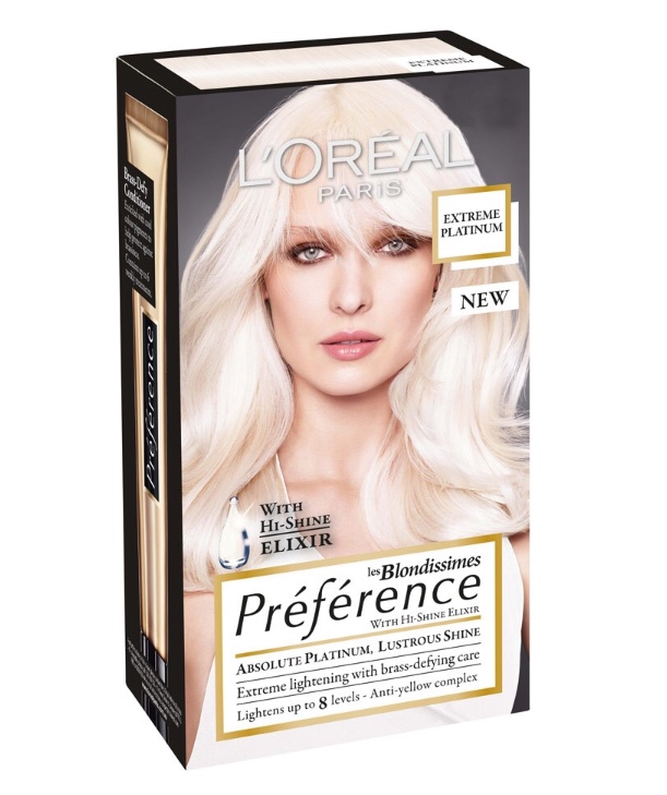 loreal preference platinum haare