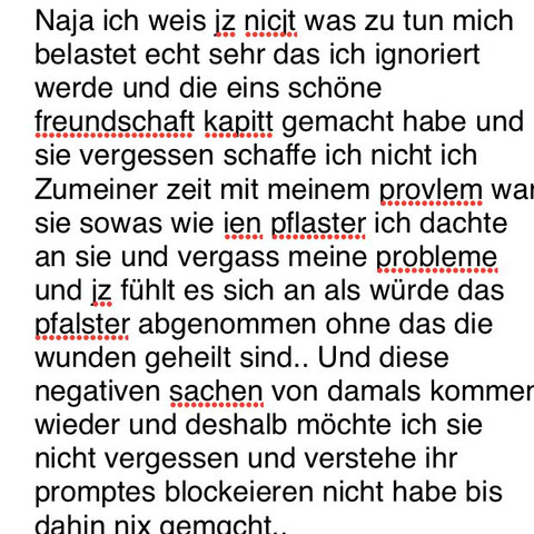 freundschaft loslassen