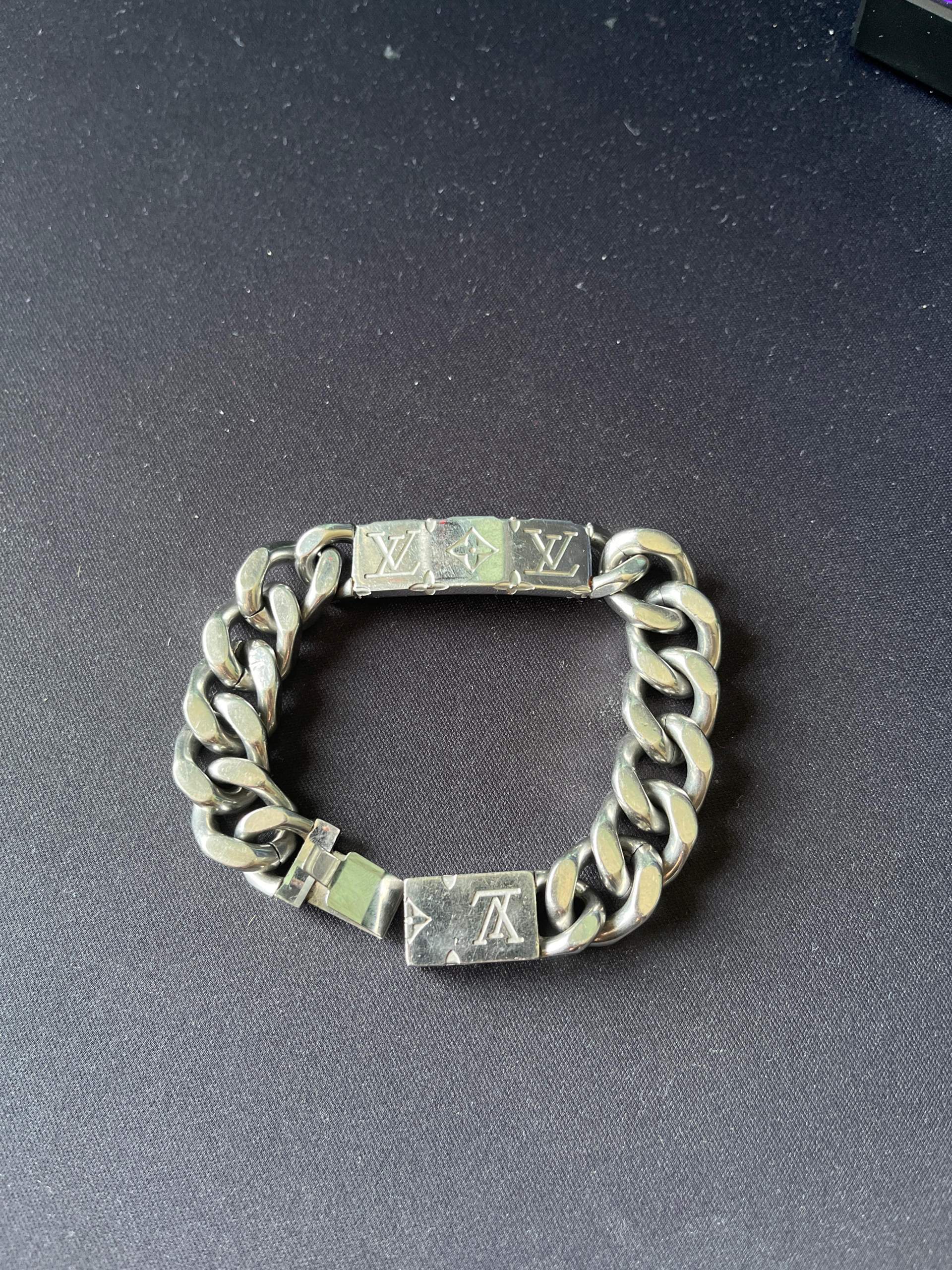 bracelet louis vuitton monogram chain m62486 gourmette