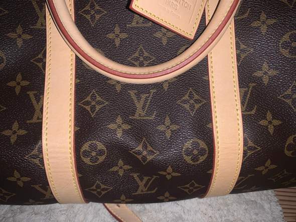 Louis Vuitton, knicke aus dem Leder bekommen? (Tipps, Tasche, knick)